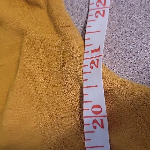 Time and True boho Mustard tunic - Picture 6 of 8